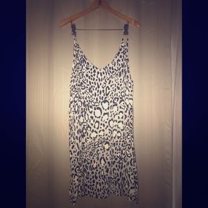 Topshop Leopard Dress